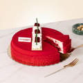 Small red velvet cake
