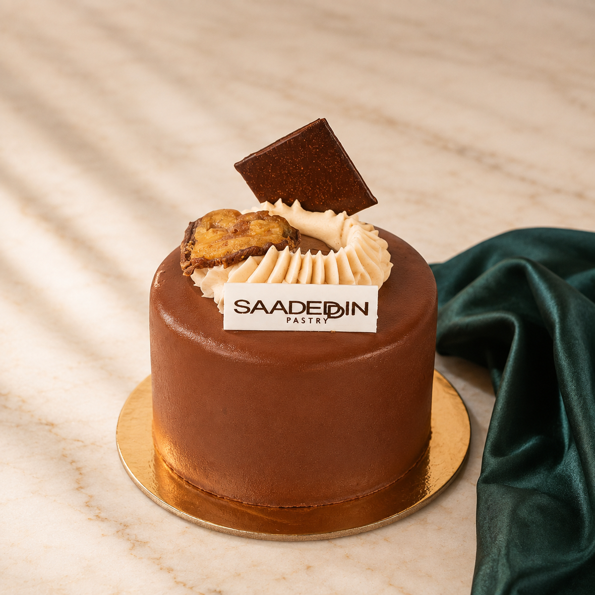 Snickers cake piece