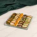 Special mini sandwich square plate