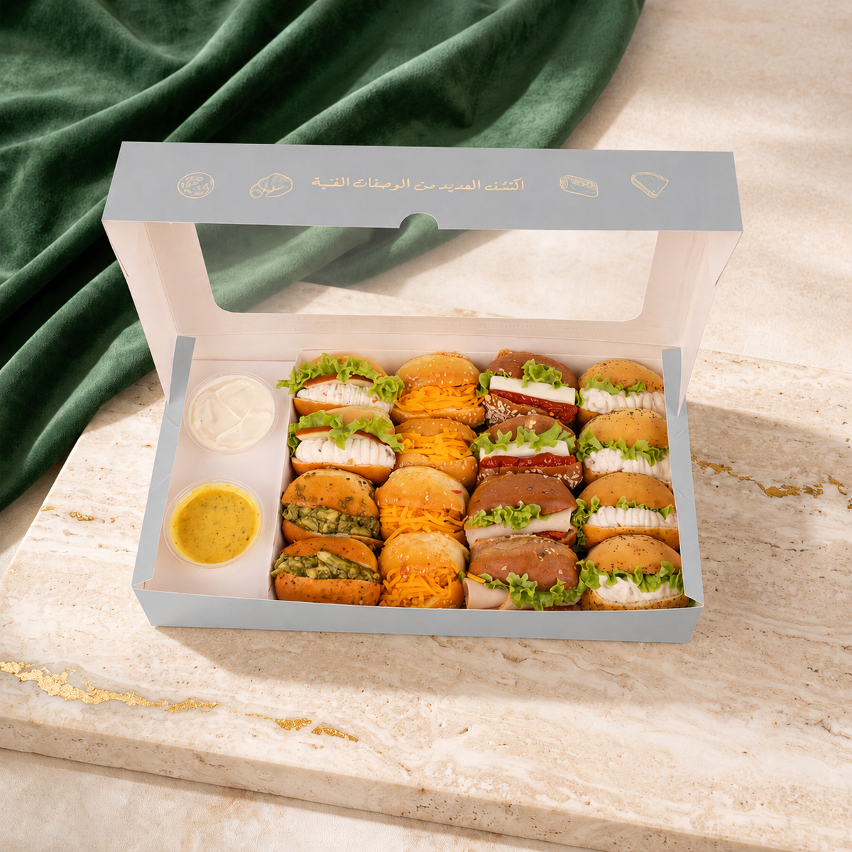 Small special mini sandwich box