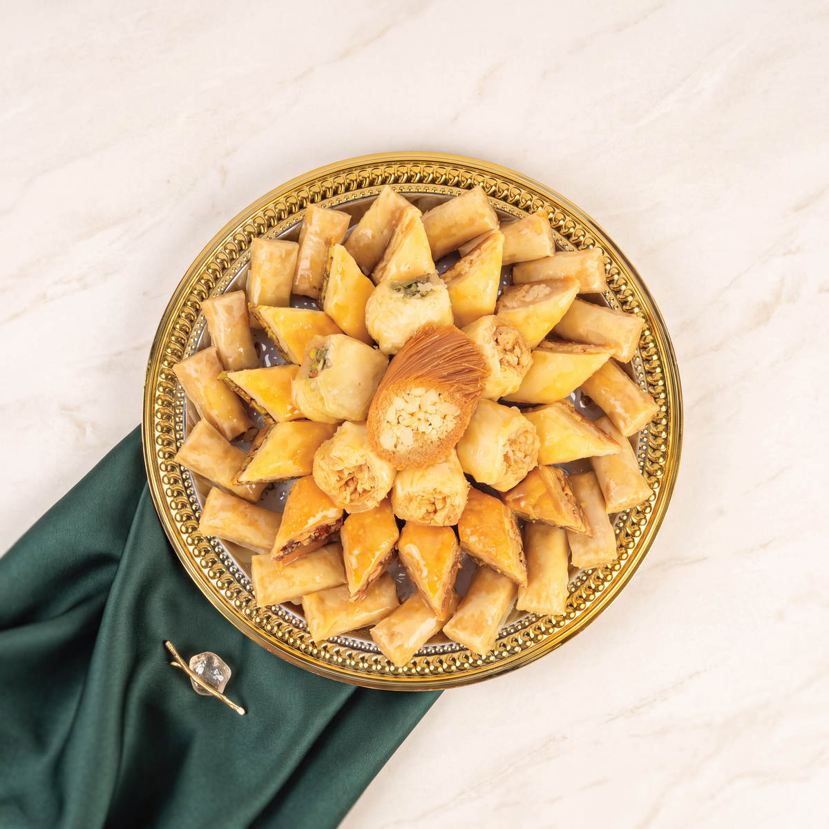 Small mixed baklava half a kilo