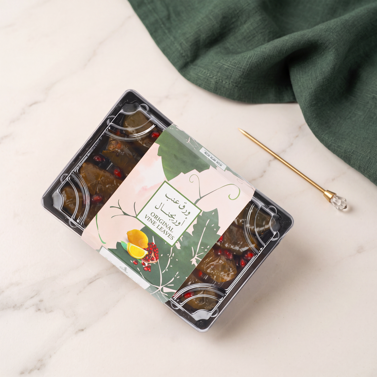 Small Original Grape Leaves Box