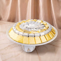 Gold Round 3-Ball Plate