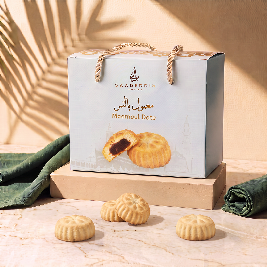 علبة معمول تمر ١٠ حبة