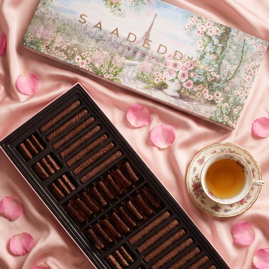 Crepe and Croquant Chocolate Box