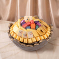Colored Round Babel Plate