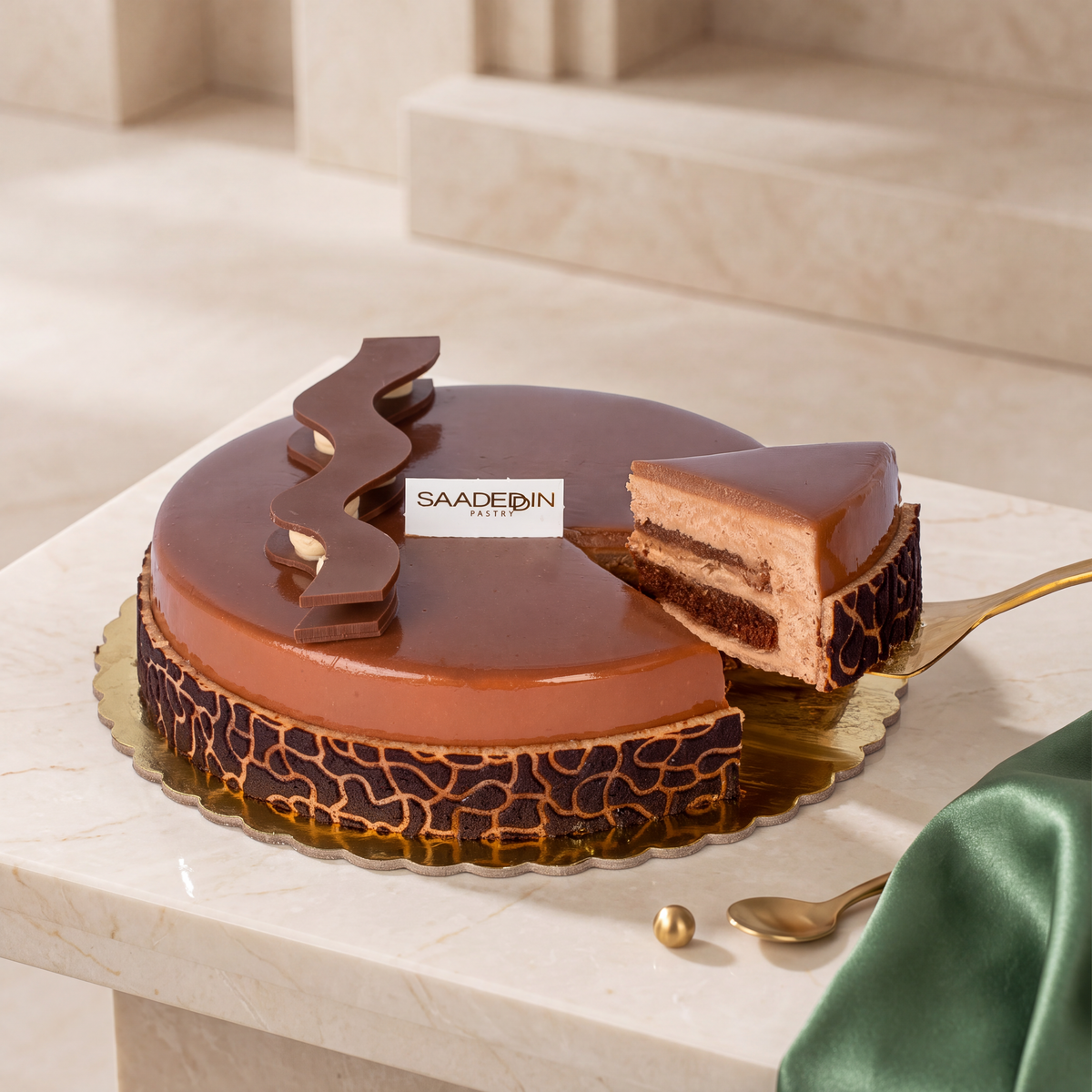 Small Snickers cake