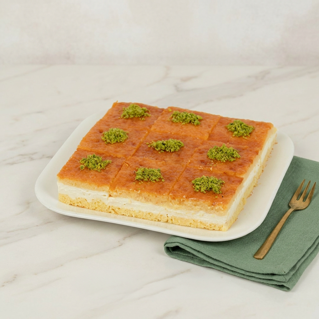 Basbousa with cream 1kg