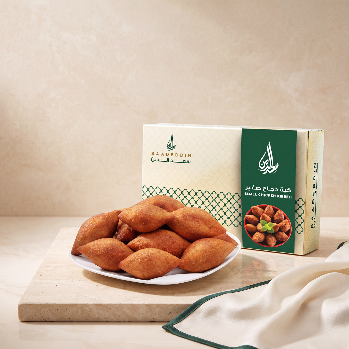 علب كبة دجاج مجمد صغير